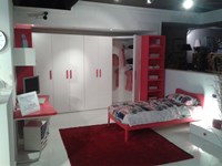 Cameretta Mab Cameretta mab modello flyteam Letto a terra Laminato Opaco