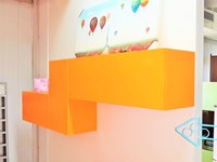 Pensili sopra letto con ante push pull