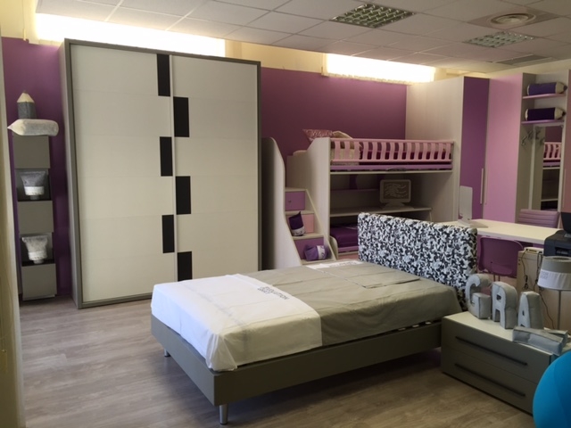 Cameretta moretti compact per ragazzi con letto ad una piazza e ... Camere da una piazza e mezza