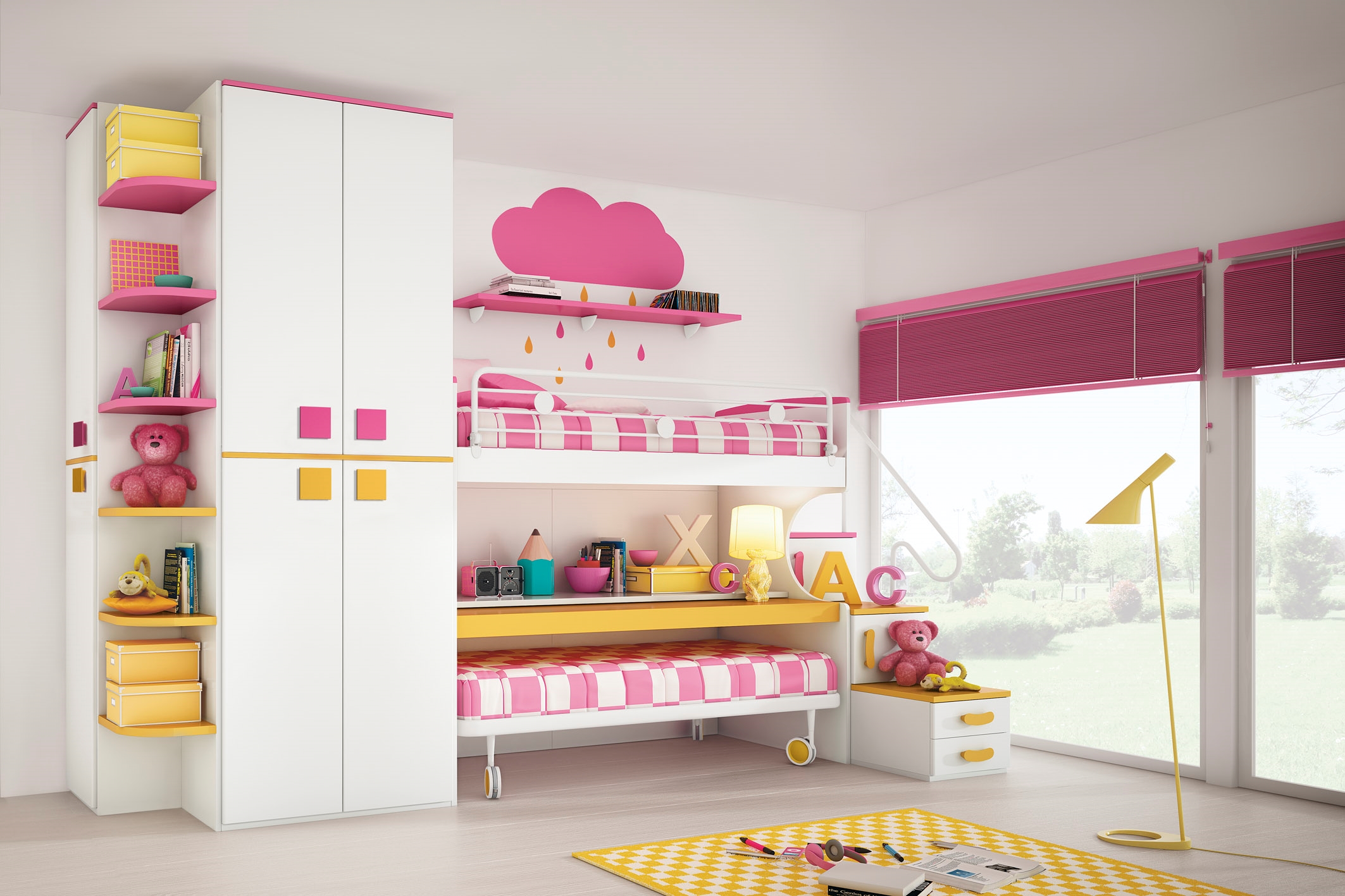 Letto a soppalco per bambini usato : letto all americana. letto ...