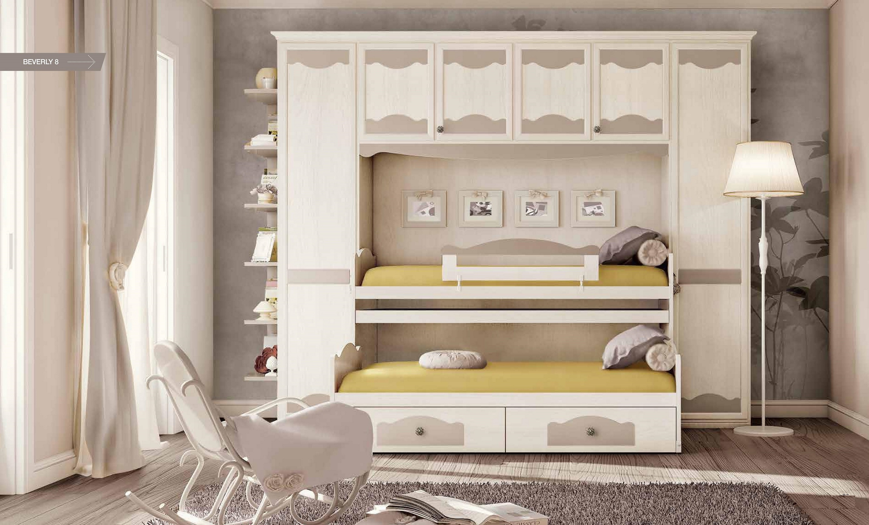 Cameretta shabby chic san michele beverly camerette a prezzi ...
