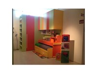 FerriMobili Cameretta Desk con letto estraibile