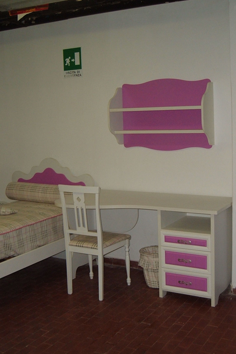 Offerta cameretta pentamobili camilla mdf bianco frassinato ...
