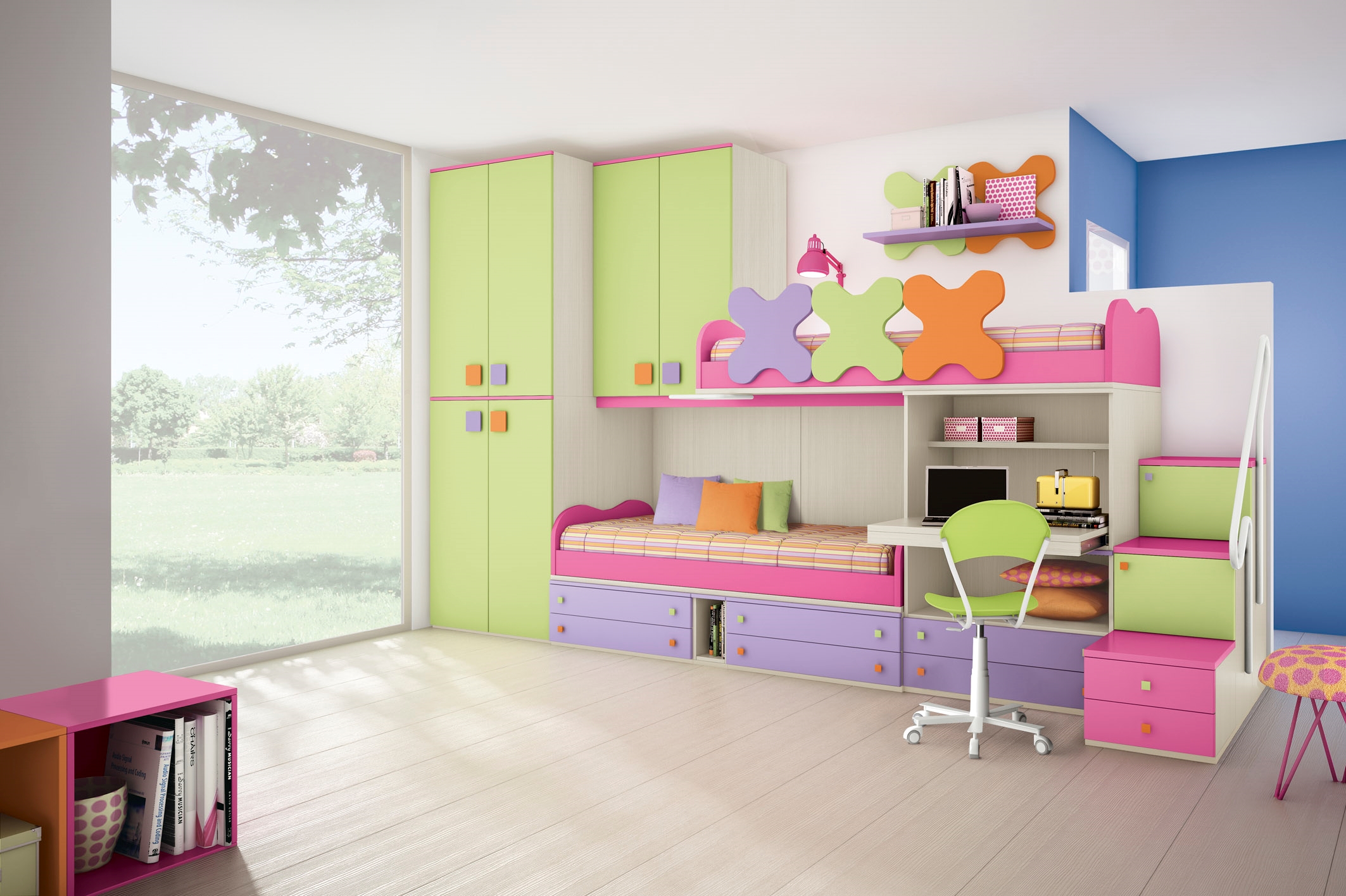 Camerette bambini con letto a scomparsa : camerette bambini con ...