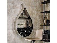 libreria porta bottiglie Drop