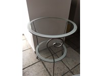 Complemento Bontempi Casa Tavolini comodini bontempi Moderno Vetro Tavolini