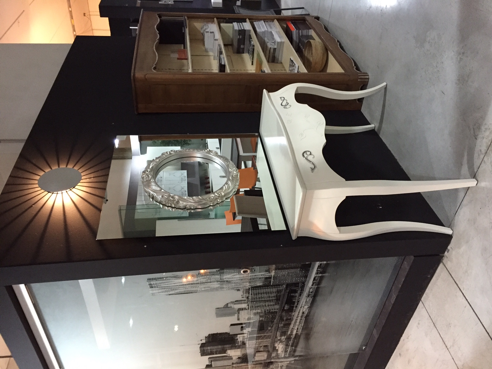 Complemento fiam italia ritratto design vetro specchi ...