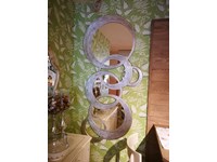 Complemento Pintdecor Specchiera decorativa in foglia argento