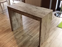 Consolle Pozzoli Maxima in ecolegno Vintage