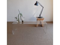 Complemento Kartell Small table ,invisible side, tavolino kartell