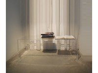 Complemento Kartell Small table ,invisible side, tavolino kartell