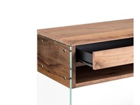 MADIA IN LEGNO CON STRUTTURA VETRO