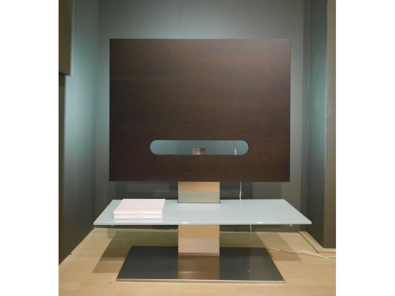 Porta tv Porada Sat 1 di Design in Legno e Vetro -Scontato del -62% Porta tv Porada Sat 1 di Design in Legno e Vetro -Scontato del -62%