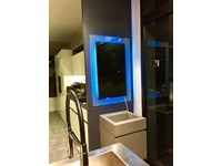 RGB Specchio , cornice in vetro fuso decoro ed illuminazione RGB a telecomando Multicolor