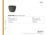 Complemento Slide Slide shopping , vaso outdoor vendita online ,star