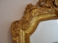 specchio con cornice foglia oro offerta scontato del 50%