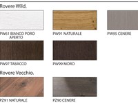 Campionario finiture specchio Trixy