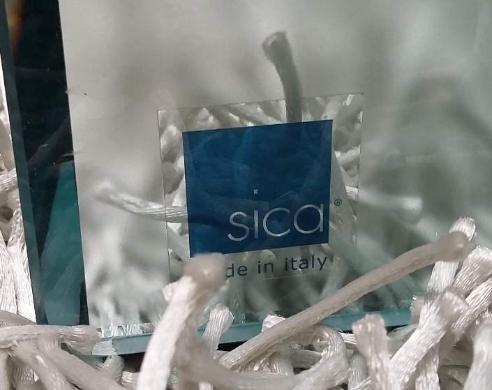 Tavolino curvo vetro trasparente by sica complementi a prezzi ... Tavolini cristallo salotto fiam