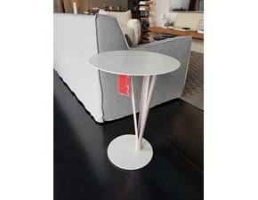 Tavolino in stile Moderno in laccato opaco Bonaldo Kadou coffee hight