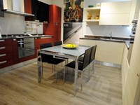 Tavolo e 4 Sedie Scavolini Slim 1