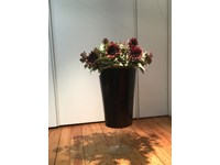 Vaso Coppa Laura in vetro bicolore, Vg New Trend