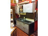 cucina in offerta grigia moderna