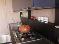 Aran Cucine Cucina Lab13 Design Legno Rovere chiaro