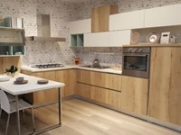 Arredamenti Chianese CUCINA LUBE CREO KITCHENS modello KYRA - SCONTO -54%