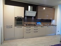 Arrital cucine Cucina Ak 02 laminato materico e polimerico lucdo scontato del -50 %