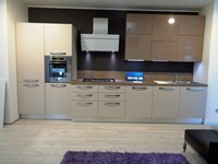 Arrital cucine Cucina Ak 02 laminato materico e polimerico lucdo scontato del -50 %