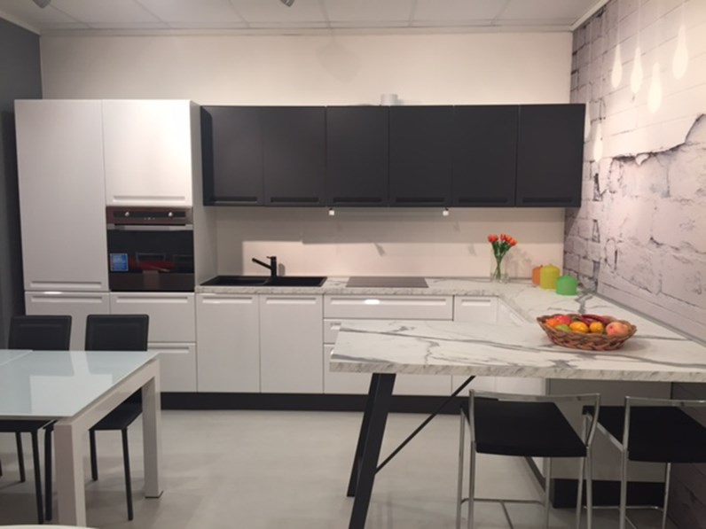 Cucina Isla Moderne Polimerico Lucido Bianca Cucina Isla Moderne Polimerico Lucido Bianca