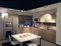 Cucina ad angolo Aster Cucine in cemento scontata
