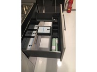Cucina con cassettoni