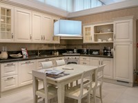 Cucina ad angolo Scavolini Baltimora piano granito scontata del 32%