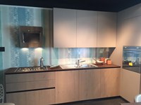 Cucina AK 04 ante rovere antico e laccato opaco