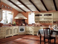 Cucina componibile mod.Elena versione Decapè Avorio
