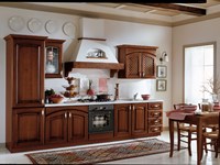 Cucina componibile mod.Elena versione Noce scuro