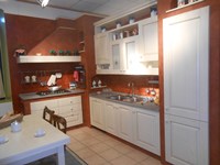 Cucina Arrex modello Nora laccata in muratura scontata del 53%