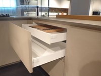 Cucina Arrital cucine Ak05 Moderne Resina Cementizia Tortora