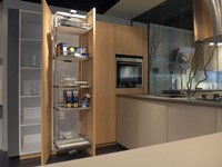 Cucina Arrital cucine Ak05 Moderne Resina Cementizia Tortora