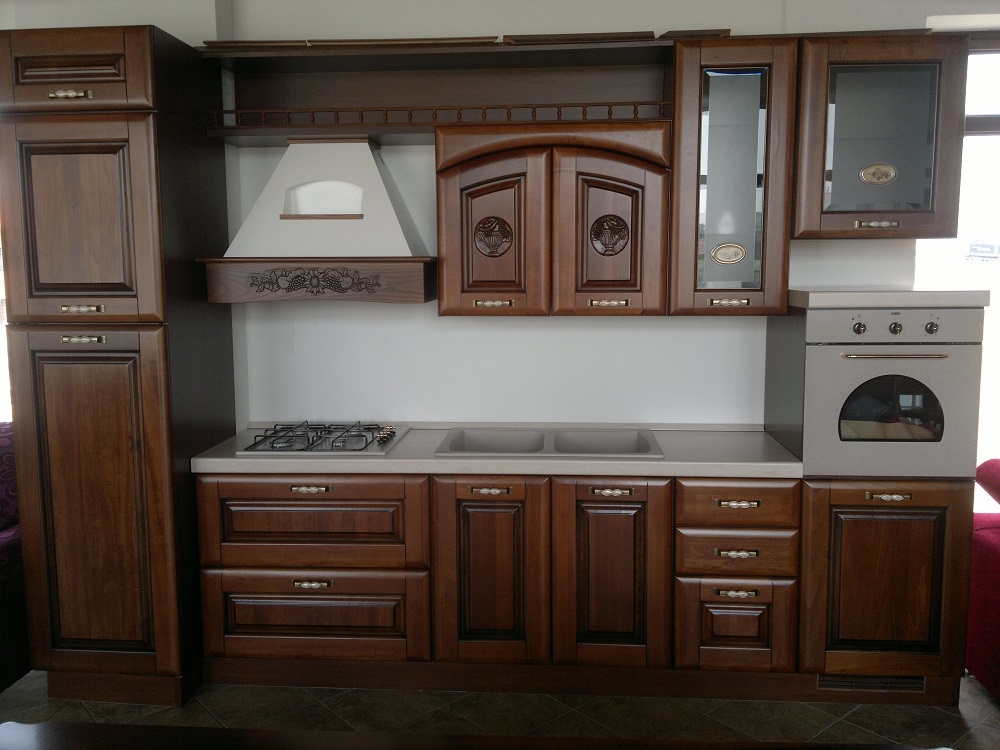 Cucina arte povera in offerta cucine a prezzi scontati Cucina componibile lineare di due metri