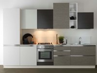 Cucina Astra Cucine Combi laminato bambu' Moderna