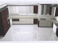 Cucina Astra Cucine Cristal 1 Moderno Vetro Bianca