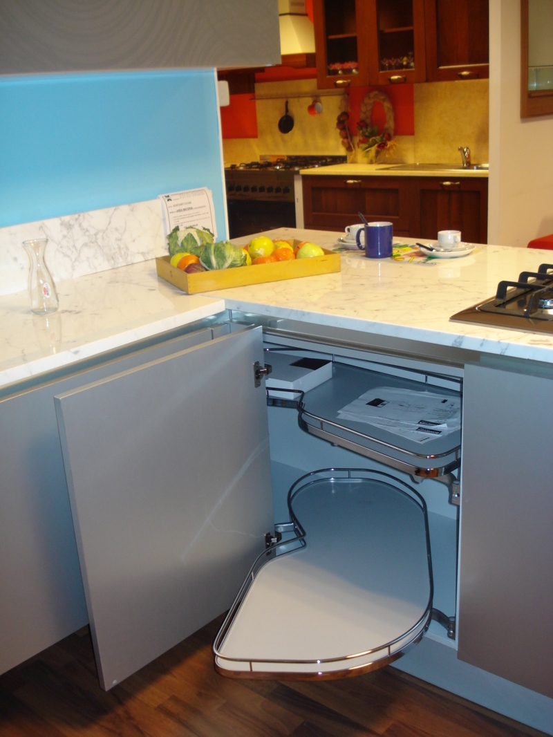 Cucina bontempi mod. area ante laminato hpl alluminio e vetro ... Antine x cucina