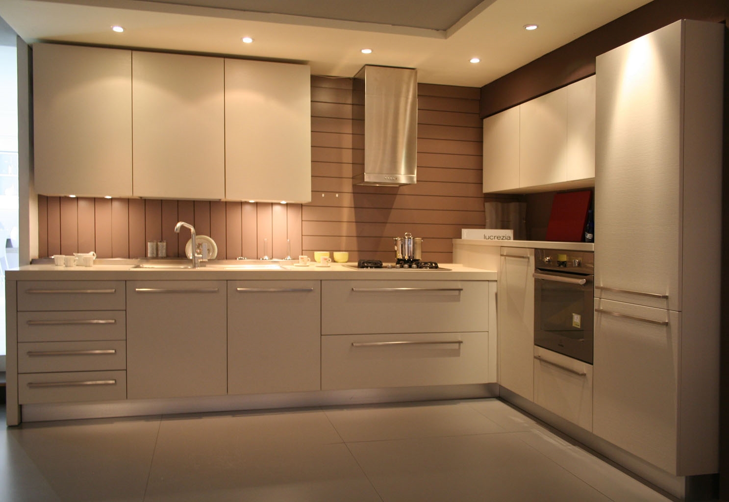 Cucina cesar in legno con canale attrezzato sconto 58% cucine a ...