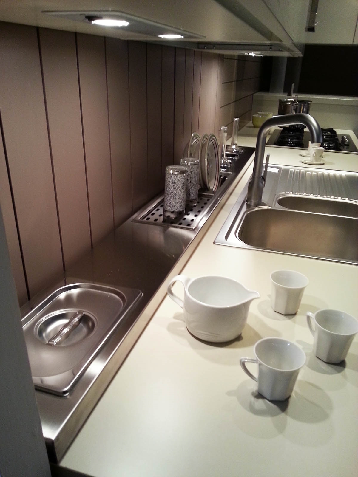 Cucina cesar in legno con canale attrezzato sconto 58% cucine a ...