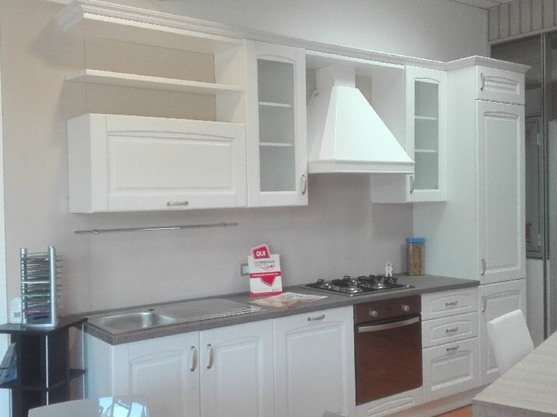 Cucina Bea Classico Legno Bianca -50% Cucina Bea Classico Legno Bianca -50%