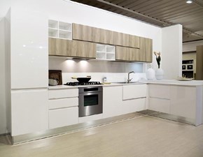 Cucina con bancone snack cm 400 Cucina con snack