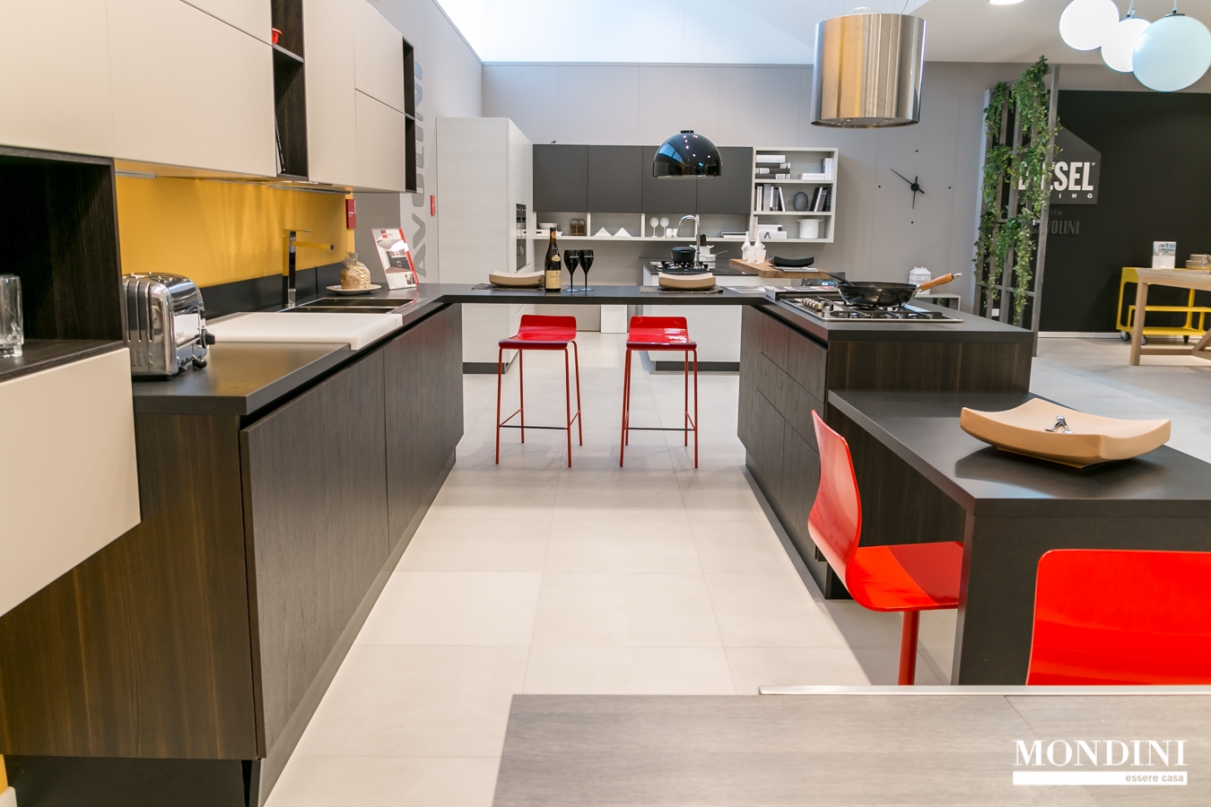 Cucina con isola Scavolini modello Liberamente scontata del 60 ... Cucina con isola Scavolini modello Liberamente scontata del 60 ...