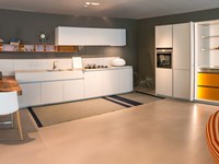 cucina con penisola Ernestomeda modello One scontata del 40%